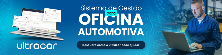 Banner sistema de gestão de oficina automotiva