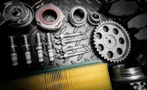 Peças automotivas referenciando um sistema de gestão de estoque de peças automotivas